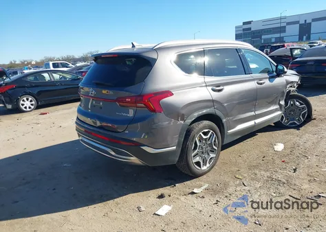 2022 Hyundai Santa Fe Hybrid Limited from USA, damaged, VIN KM8S5DA14NU050582